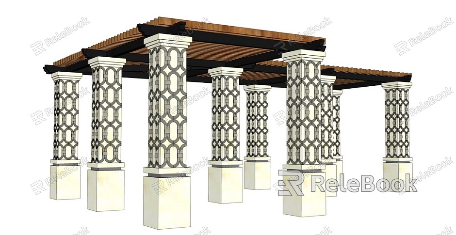 Landscape Flower Rack model