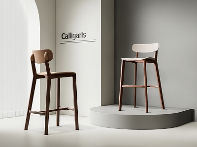 Bar Chair Bar Stool High Stool 3d model