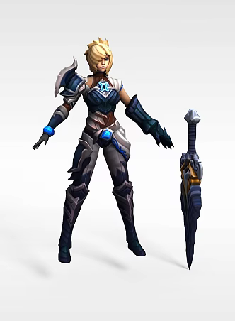 Raven's Blade of Exile 3d model