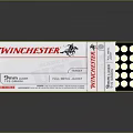 Open Winchester Ammunition Box With Golden Bullets In Black Tray