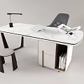 modern desk chair 3d model