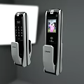 GRISUN Smart Door Handle With Numeric Keypad For Secure Home Entry 3d model