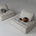 Modern Lazy Sofa Piedmont Lazy Sofa 3d model