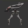 Mech Warrior Mech Soldier Machine Battlearm Mechanical Battlearm Machine Fighter Robot 3d model