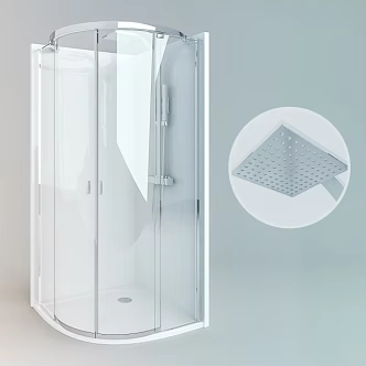 Shower room 3d model