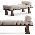 Modern Sofa Bench 3d model