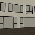 Modern Windows casement windows floor-to-ceiling windows doors and windows balcony windows 3d model