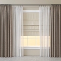 Curtains 3d model