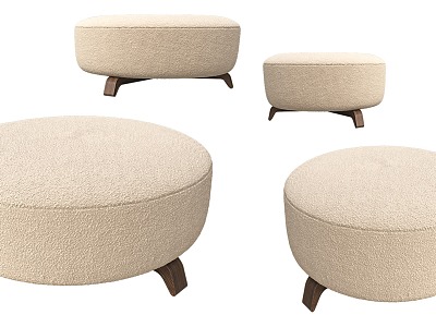 Round Stool Bench Square Stool Fabric Stool Leisure Stool Sofa Stool Low Stool Bed End Stool Children's Stool model