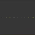 Various Types of Weapons Arranged on Dark Background with Different Sizes and Shapes