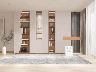 Modern Wardrobe Simple Wardrobe 3d model