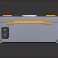 Box Container Realistic 3d model