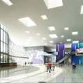 Modern Science and Technology Museum Xiangyang Science and Technology Museum 3d model