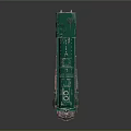 Vintage Green Steam Train Model with Classic Design and Detailed Metal Wheels