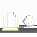 Modern Table Lamp Simple Table Lamp 3d model