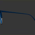 Stylish Blue Cat Eye Sunglasses With Reflective Lenses And Metallic Frame