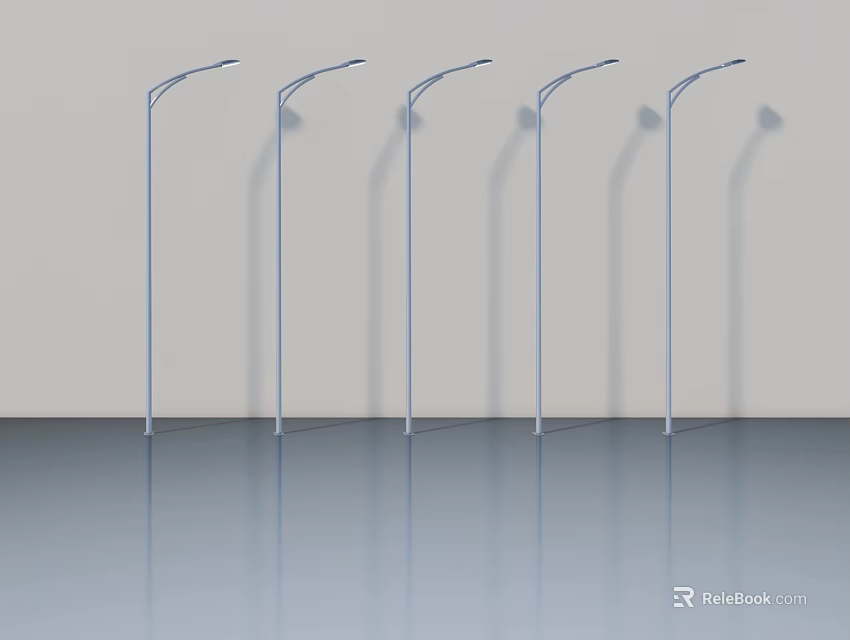 Modern Hinged Door Design For Home Interior With Smooth Surface And Classic Style 3d model