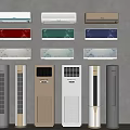 Modern air conditioning air conditioning combination 3d model