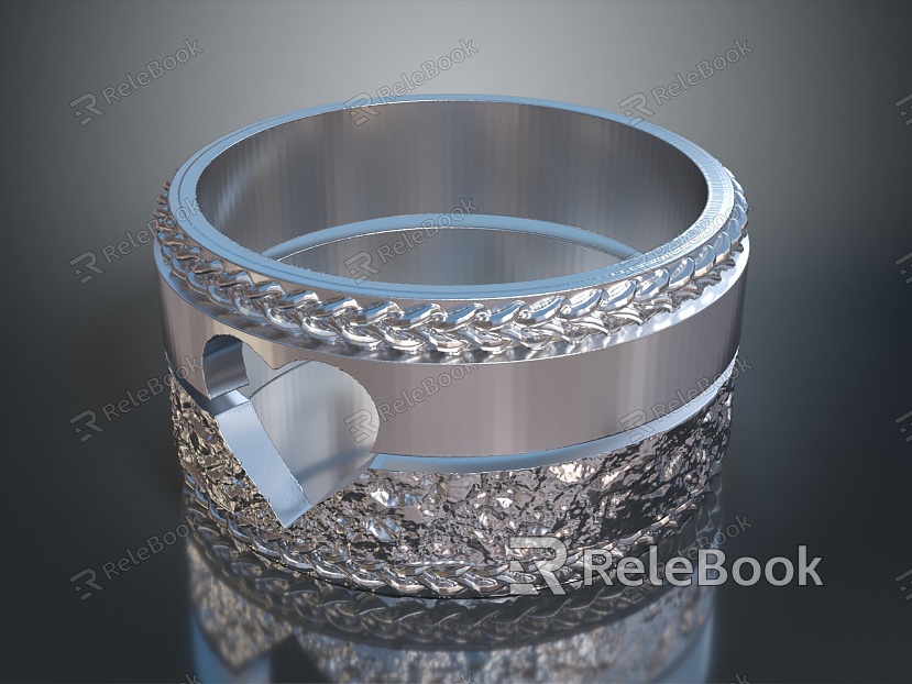 Modern Ring Diamond Ring Gem Ring Women's Ring model