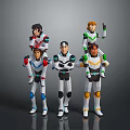 Modern Game Character Game Character 3d model
