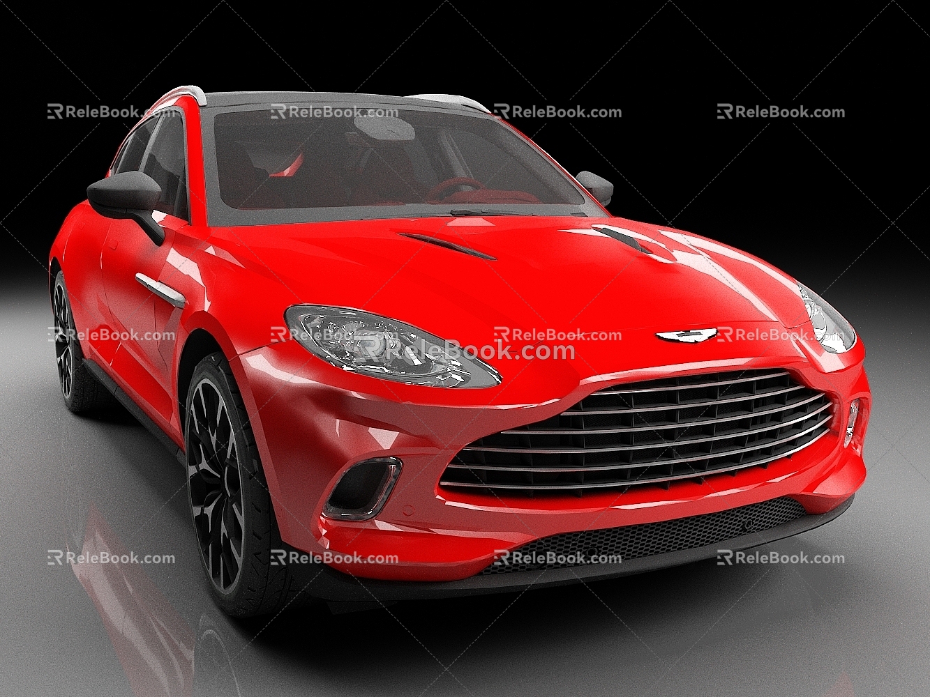 Aston Martin DBX 2021 off-road vehicle luxury car 3d model