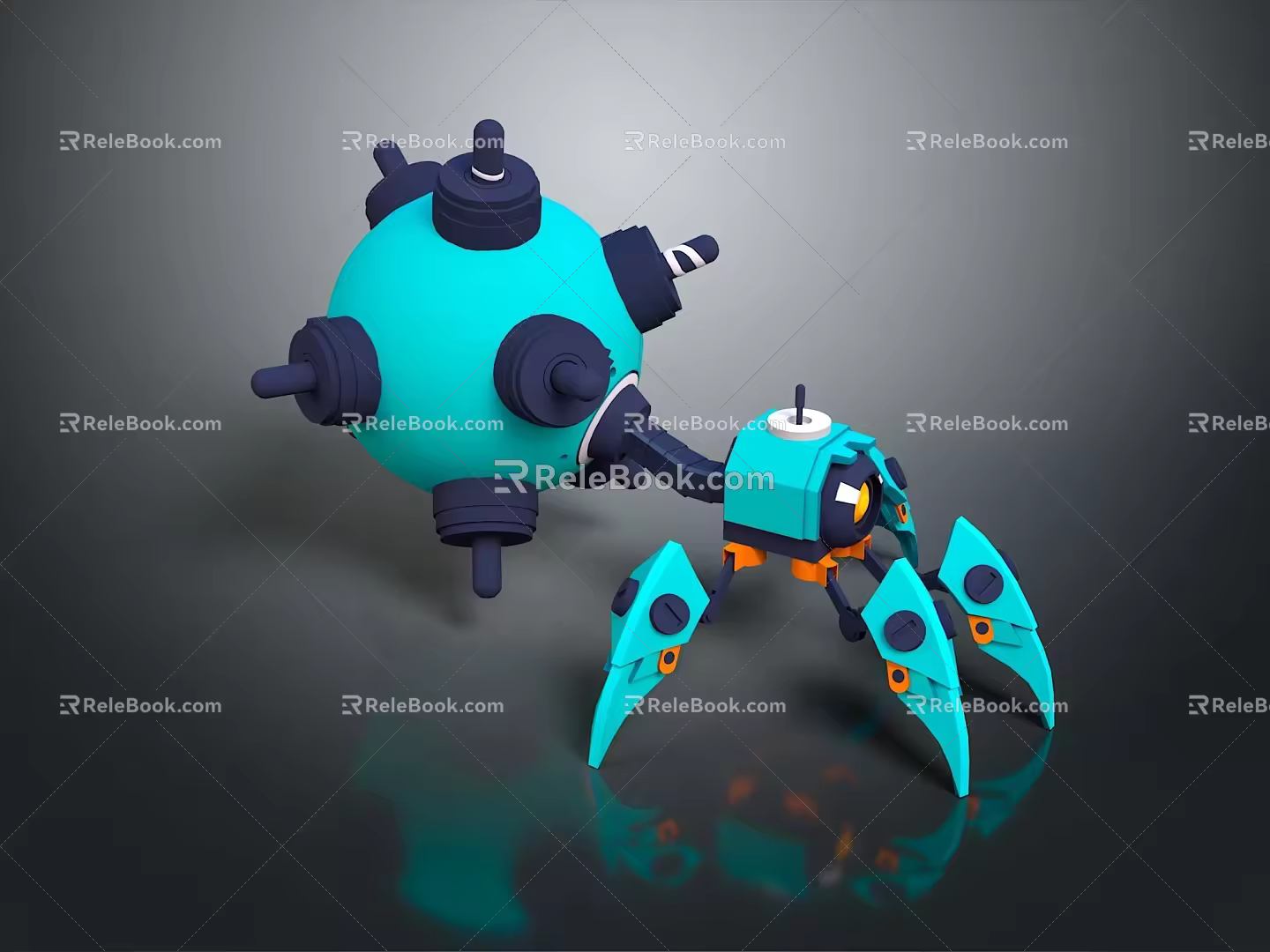 Mech Warrior Mech Soldier Machine Battlearm Mechanical Battlearm Machine Fighter Robot 3d model