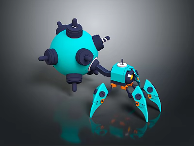Mech Warrior Mech Soldier Machine Battlearm Mechanical Battlearm Machine Fighter Robot 3d model