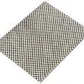 Stylish Square Carpet With Black And White Checkered Pattern Design 3d model