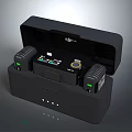 Microphone Amplifier Capacitor Microphone High-end Microphone Wheat Desktop Microphone Broadcasting Microphone 3d model