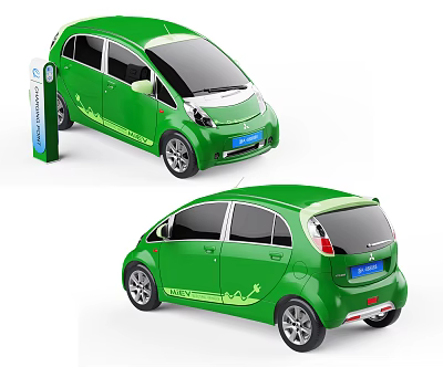 Hyundai Electric Car 3d model