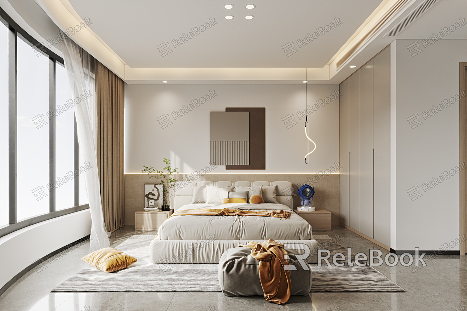 Modern Bedroom model