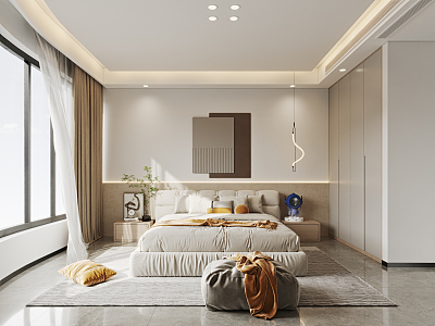 Modern Bedroom model