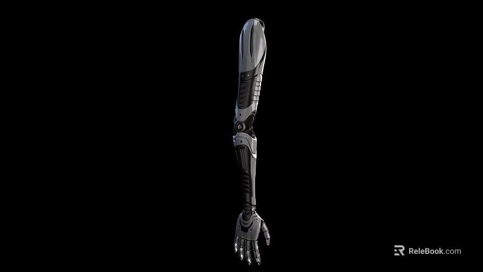 Smart Mechanical Arm Design With Advanced Robotic Technology And Precision Joints 3d model 
