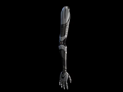 Smart Mechanical Arm Design With Advanced Robotic Technology And Precision Joints 3d model