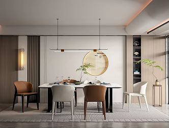 New Chinese Restaurant 3d model
