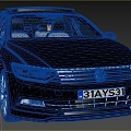 Hyundai Volkswagen Passat car sedan 3d model