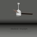 Antique Style Medieval Droplight Classic Design Vintage Ceiling Lighting Fixture with Timeless Charm