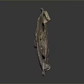 Ancient Metal Clothing Accessory Featuring Colorful Inlays and Dragon Pattern Design