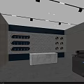 Modern Public Office Space Interior With Open Layout Desks Ergonomic Chairs And Pendant Lights