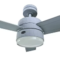 Stylish Ceiling Fans Light Wood Dark Black Blades Silver Black Bases With Built In Lights