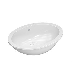 Egg-shaped Deepened Ceramic Undercounter Basin Wash Basin Wash Basin Toilet Embedded Semi-embedded Undercounter Basin Wash Basin Ceramic Oval Undercounter Basin Changed to Undercounter Basin 3d model