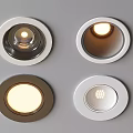 Modern Recessed Spotlights With Various Design Styles And LED Lighting Features