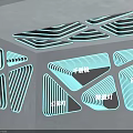 Modern Decorative Lights Featuring Layered Mirror Abyssal Mirror Straight Strip And Tunnel Styles