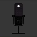 Modern Microphone Mike Amplifier Capacitor Mike High-end Mike 3d model