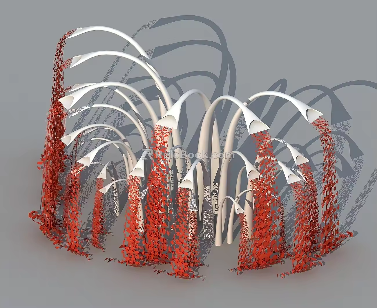 sketch ornaments 3d model
