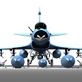 J-10 fighter 3d model