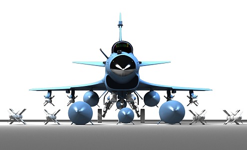 J-10 fighter 3d model