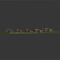 Vintage Tractor Models Arranged On Green Grass With Small Bus