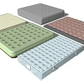 Assorted Textured Mats With Diverse Patterns And Colorful Surface Designs For Home