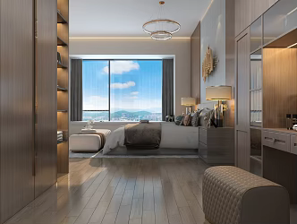 Modern Cloakroom 3d model
